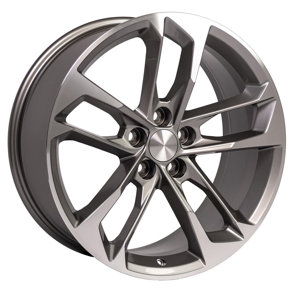 OE Wheels CV29 20x9.5 5x120 39et Gloss Gunmetal Machined Wheel - View 3