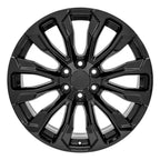 OE Wheels CV30 22x9 6x139.7 28et Gloss Black Wheel - View 2