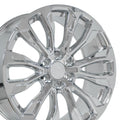 OE Wheels CV30 22x9 6x139.7 28et Chrome Wheel