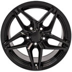 OE Wheels CV31 17x9.5 5x120.65 56et Gloss Black Wheel - View 2
