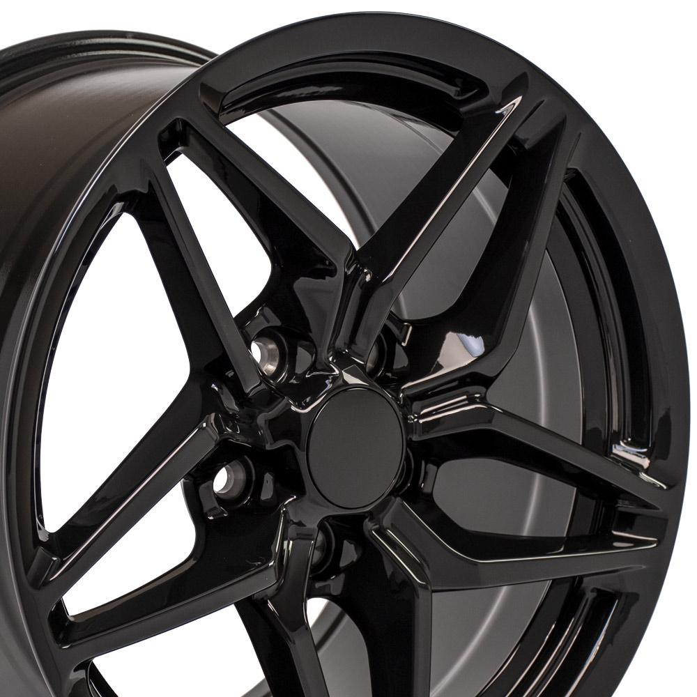 OE Wheels CV31 17x9.5 5x120.65 56et Gloss Black Wheel