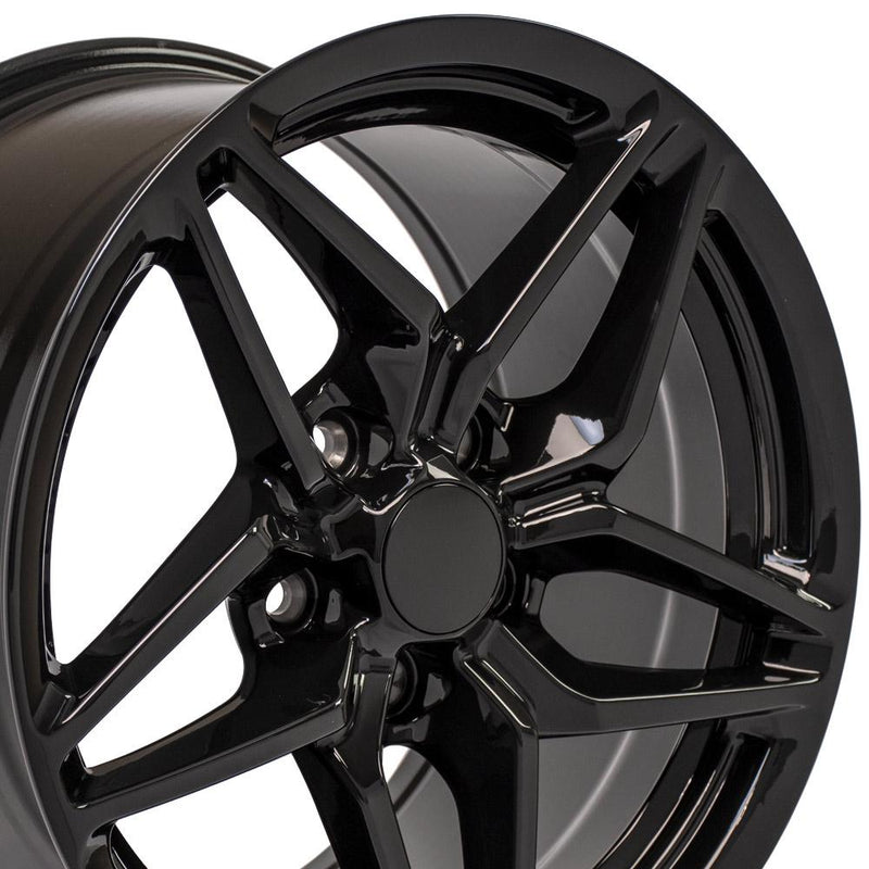 OE Wheels CV31 17x9.5 5x120.65 56et Gloss Black Wheel