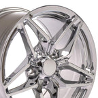 OE Wheels CV31 17x9.5 5x120.65 56et Chrome Wheel