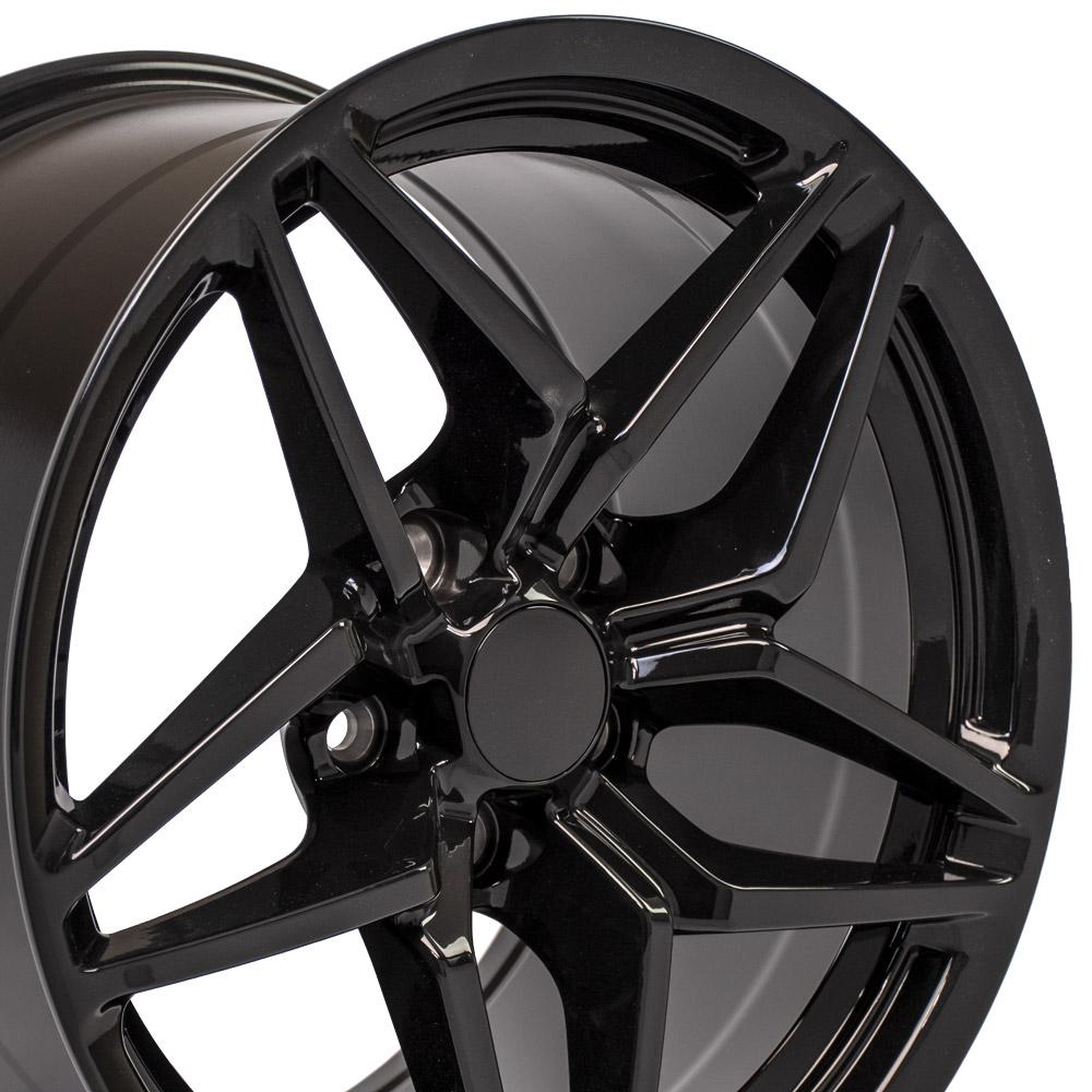 OE Wheels CV31 18x10.5 5x120.65 56et Gloss Black Wheel