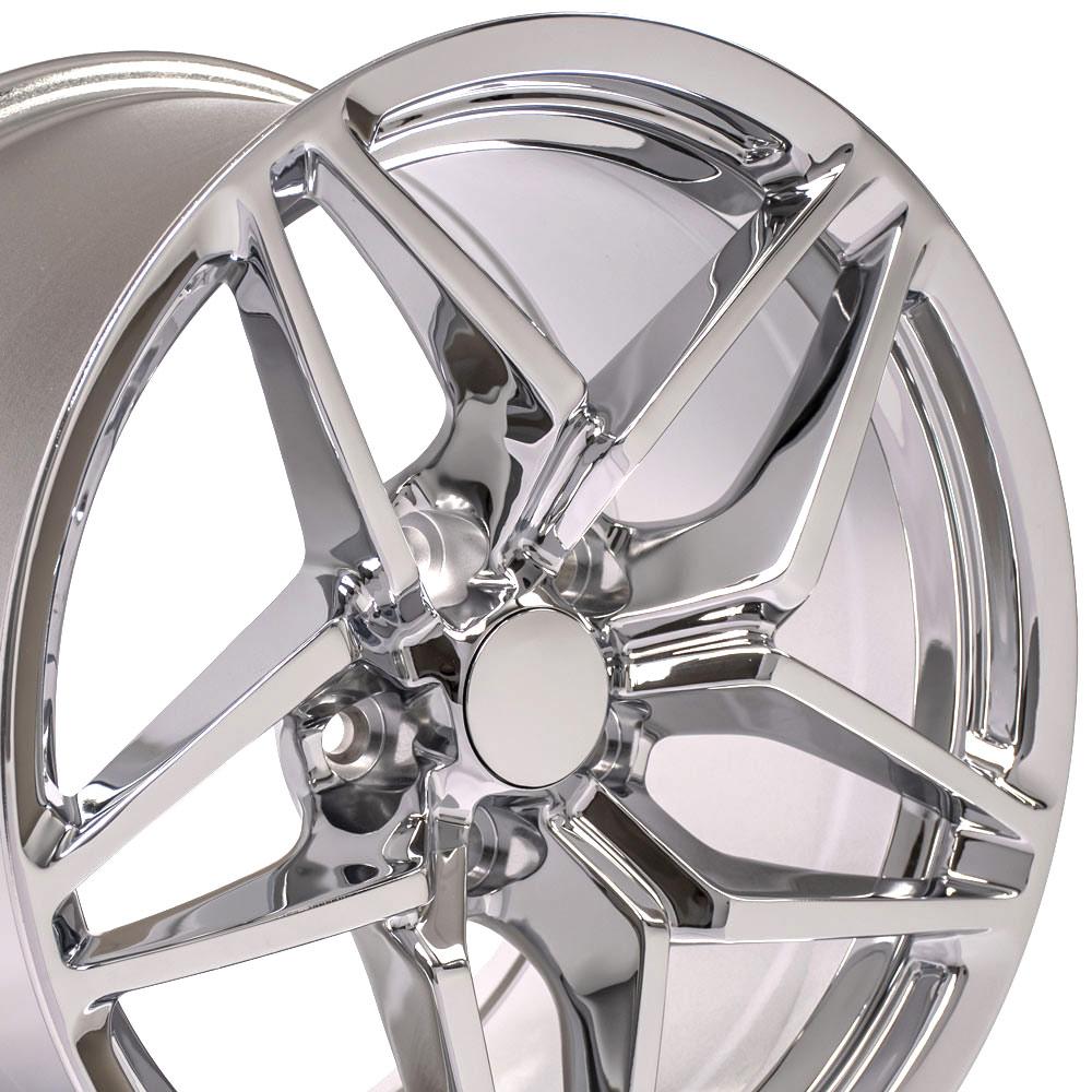 OE Wheels CV31 18x10.5 5x120.65 56et Chrome Wheel