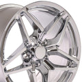 OE Wheels CV31 18x10.5 5x120.65 56et Chrome Wheel