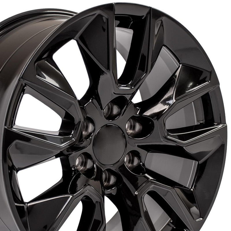 OE Wheels CV32 20x9 6x139.7 28et Gloss Black Wheel