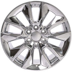OE Wheels CV32 20x9 6x139.7 28et Chrome Wheel - View 2