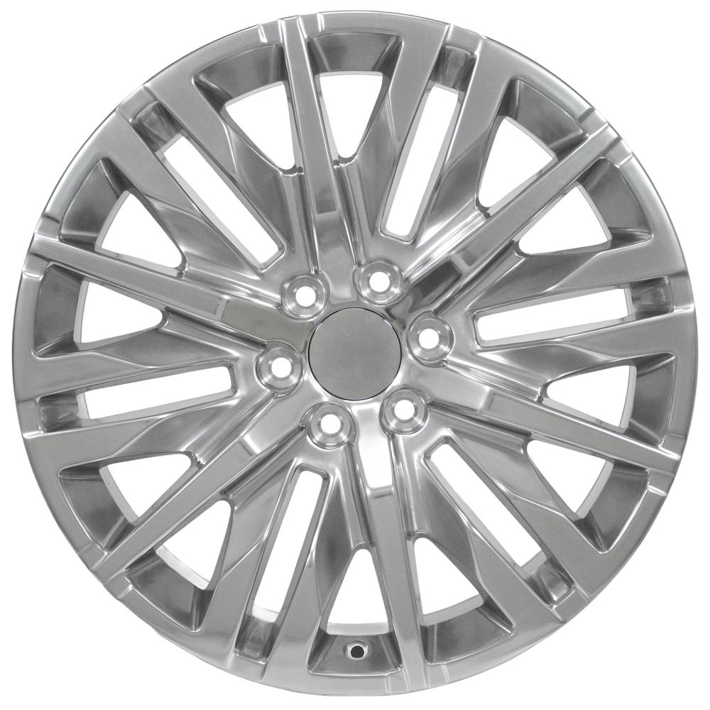 OE Wheels CV33 22x9 6x139.7 28et Polished Wheel - View 2