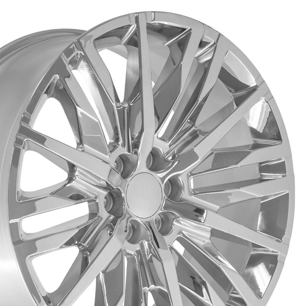 OE Wheels CV33 24x10 6x139.7 31et Chrome Wheel