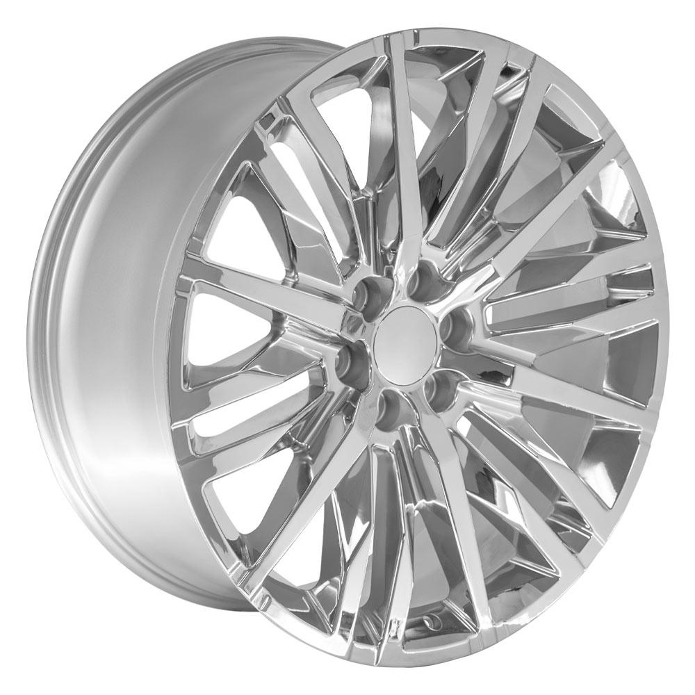 OE Wheels CV33 24x10 6x139.7 31et Chrome Wheel - View 3