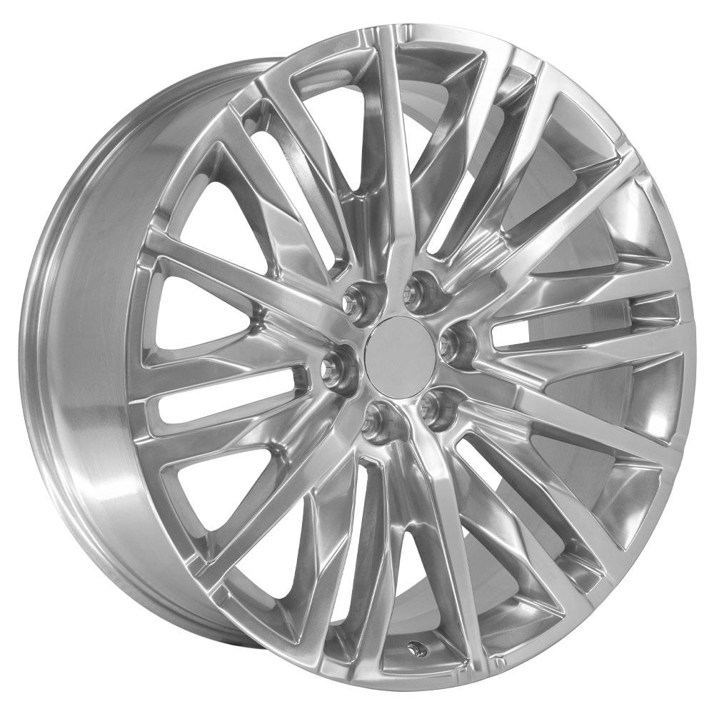 OE Wheels CV33 24x10 6x139.7 31et Polished Wheel - View 3