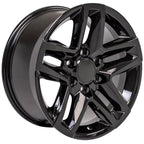 OE Wheels CV34B 18x8.5 6x139.7 26et Gloss Black Wheel - View 3