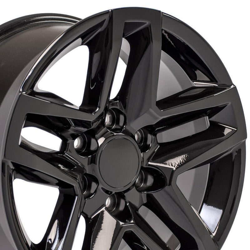 OE Wheels CV34B 18x8.5 6x139.7 26et Gloss Black Wheel