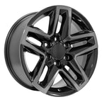 OE Wheels CV34B 18x8.5 6x139.7 26et Gloss Black Machined with Tinted Clear Wheel - View 3