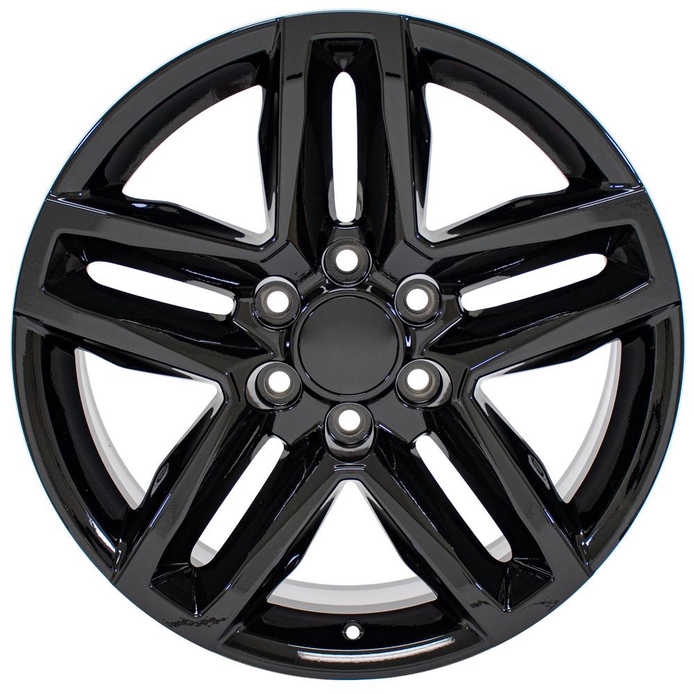 OE Wheels CV34B 20x9 6x139.7 26et Gloss Black Wheel - View 2