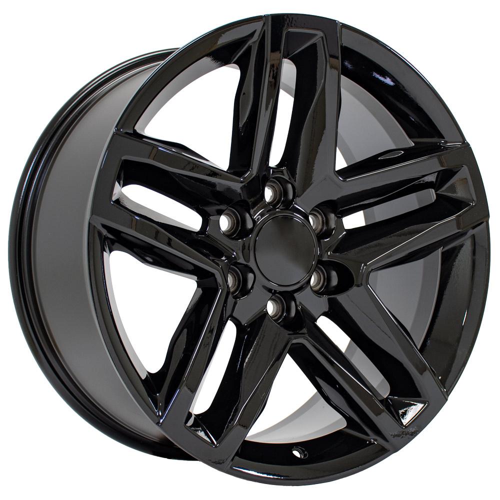 OE Wheels CV34B 20x9 6x139.7 26et Gloss Black Wheel - View 3