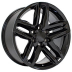 OE Wheels CV34B 20x9 6x139.7 26et Gloss Black Wheel - View 3