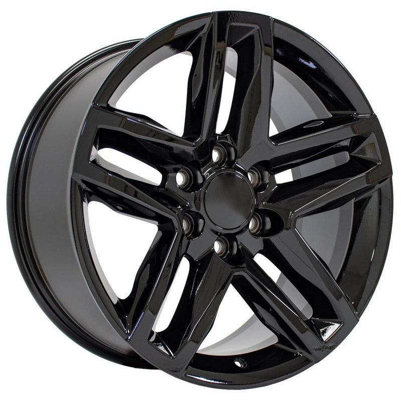 OE Wheels CV34B 20x9 6x139.7 26et Gloss Black Wheel - View 3