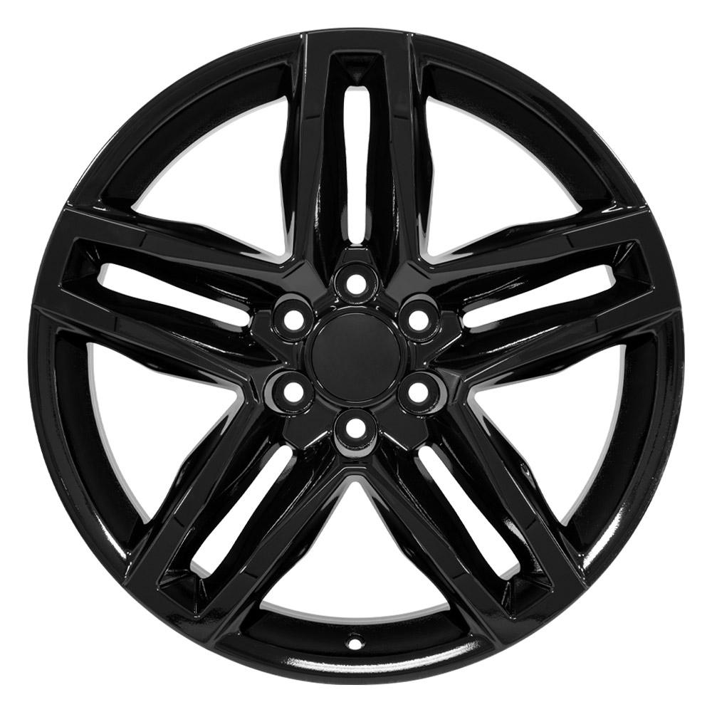 OE Wheels CV34 22x9 6x139.7 26et Gloss Black Wheel - View 2