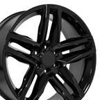 OE Wheels CV34 22x9 6x139.7 26et Gloss Black Wheel