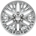 OE Wheels CV37 20x9 6x139.7 24et Chrome Wheel - View 2