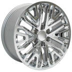 OE Wheels CV37 20x9 6x139.7 24et Chrome Wheel - View 3