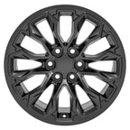 OE Wheels CV54 17x8 6x120 33et Satin Black Wheel - View 2