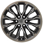 OE Wheels CV54 17x8 6x120 33et Satin Gunmetal Machined Face - Two Tone Wheel - View 2