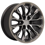 OE Wheels CV54 17x8 6x120 33et Satin Gunmetal Machined Face - Two Tone Wheel - View 3