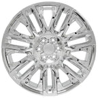 OE Wheels CV57 24x10 6x139.7 31et Chrome with Chrome Insert Wheel - View 2