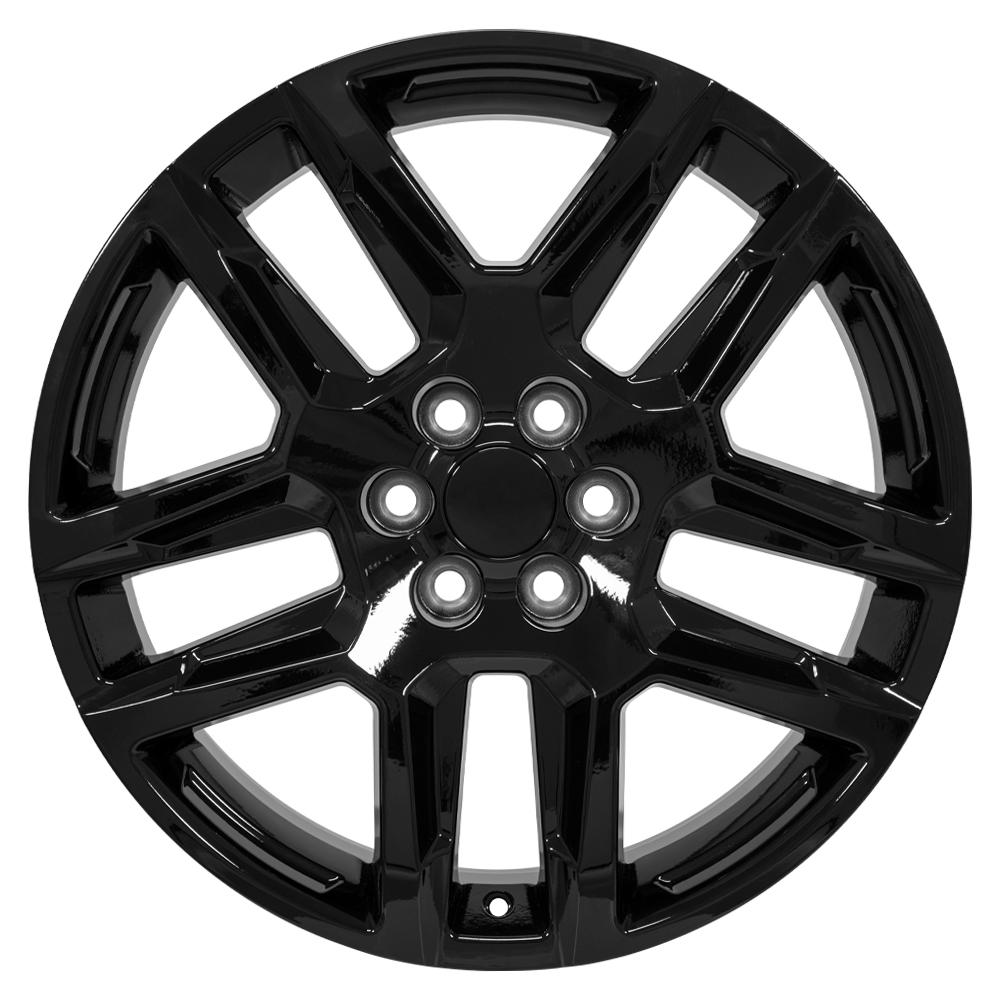 OE Wheels CV58 20x8 6x120 50et Gloss Black Wheel - View 2