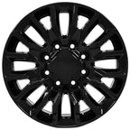 OE Wheels CV59B 20x8.5 8x180 44et Gloss Black Wheel - View 2