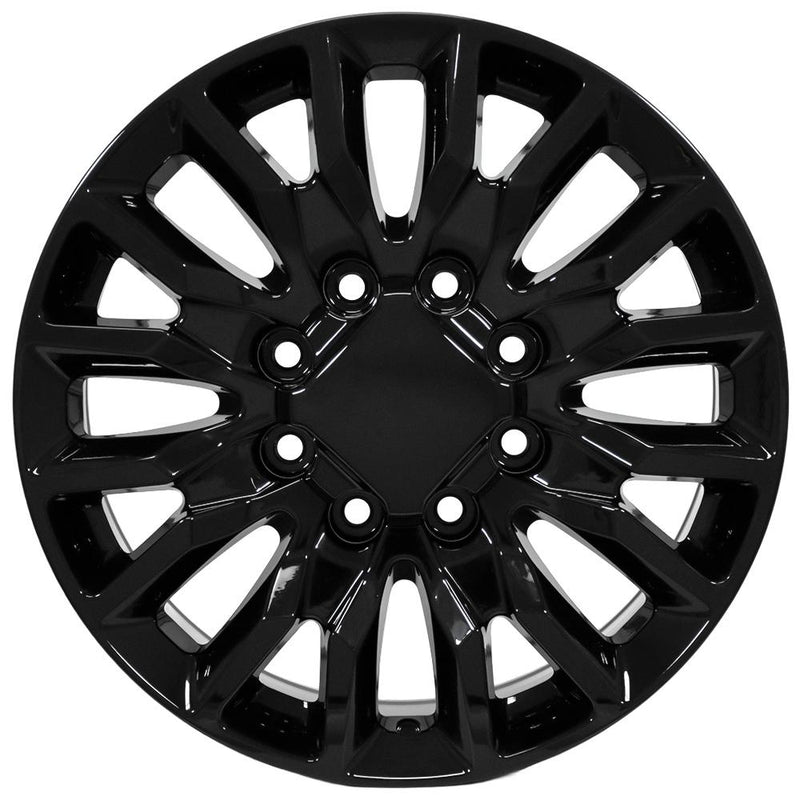 OE Wheels CV59B 20x8.5 8x180 44et Gloss Black Wheel - View 2