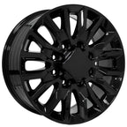 OE Wheels CV59B 20x8.5 8x180 44et Gloss Black Wheel - View 3