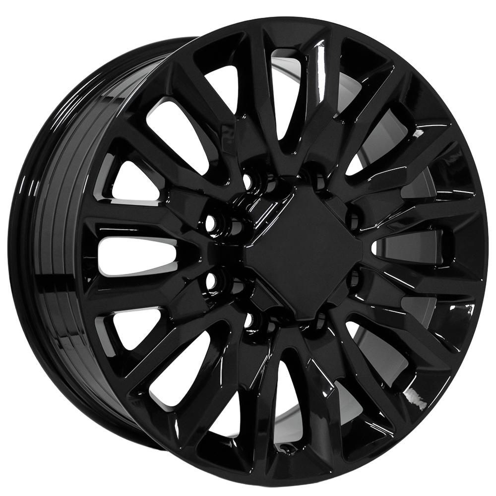 OE Wheels CV59B 20x8.5 8x180 44et Gloss Black Wheel - View 3