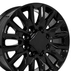 OE Wheels CV59B 20x8.5 8x180 44et Gloss Black Wheel