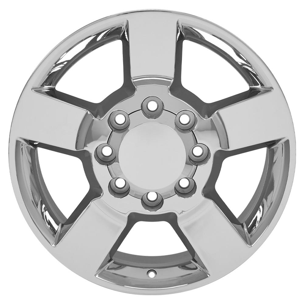 OE Wheels CV59B 20x8.5 8x180 44et Chrome Wheel - View 2