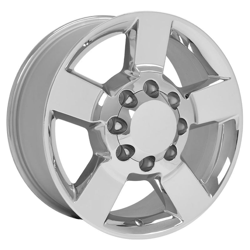 OE Wheels CV59B 20x8.5 8x180 44et Chrome Wheel - View 3