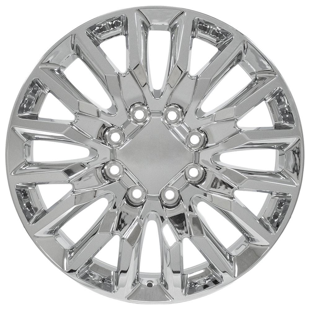 OE Wheels CV59B 22x8.5 8x180 44et Chrome Wheel - View 2