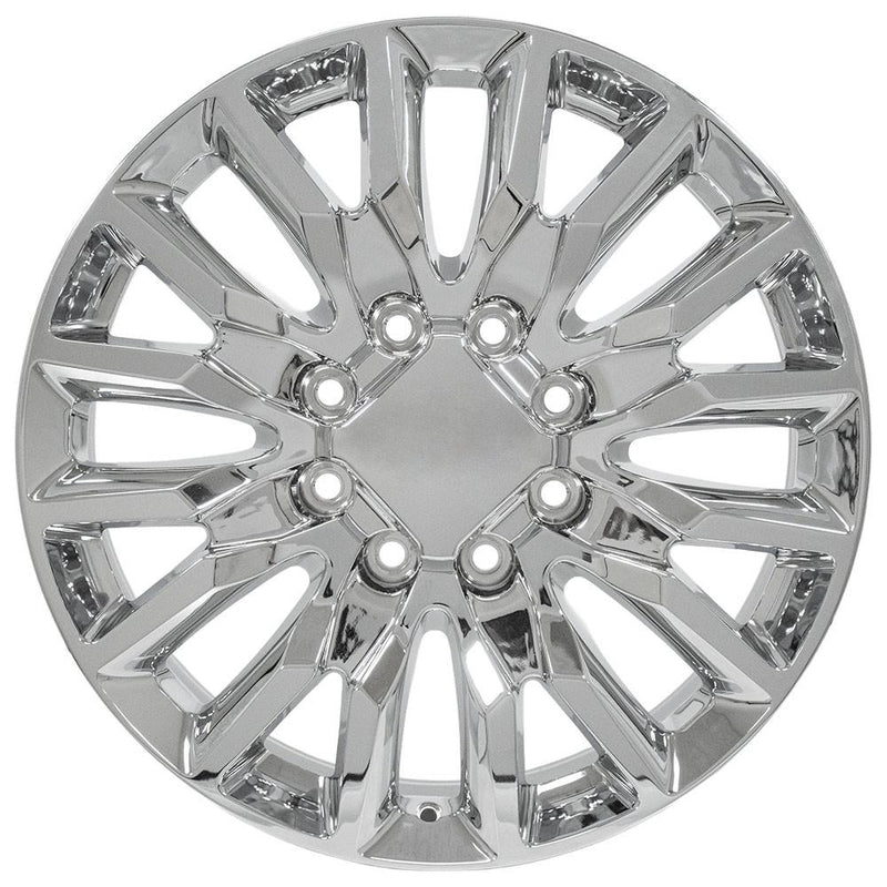 OE Wheels CV59B 22x8.5 8x180 44et Chrome Wheel - View 2