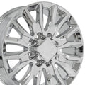 OE Wheels CV59B 22x8.5 8x180 44et Chrome Wheel