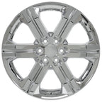 OE Wheels CV60 22x9 6x139.7 24et Chrome Wheel - View 2