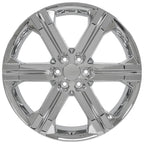 OE Wheels CV60 24x10 6x139.7 30et Chrome Wheel - View 2