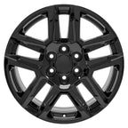 OE Wheels CV63 20x9 6x139.7 28et Gloss Black Wheel - View 2