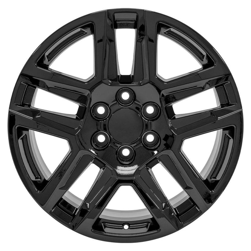 OE Wheels CV63 20x9 6x139.7 28et Gloss Black Wheel - View 2