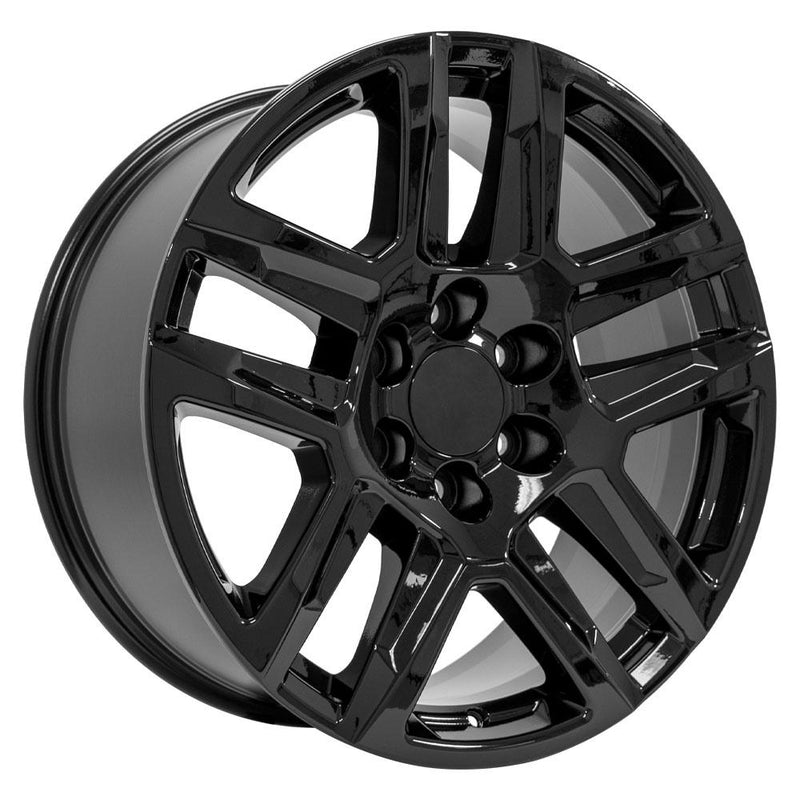 OE Wheels CV63 20x9 6x139.7 28et Gloss Black Wheel - View 3