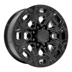 OE Wheels CV64B 20x8.5 8x180 47et Gloss Black Wheel - View 3