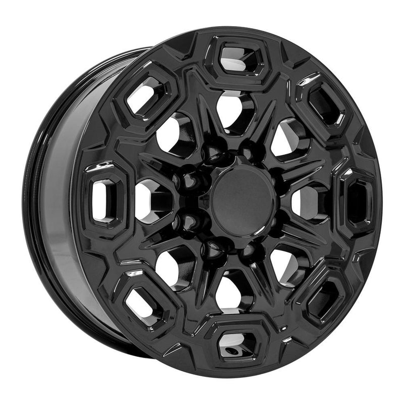 OE Wheels CV64B 20x8.5 8x180 47et Gloss Black Wheel - View 3