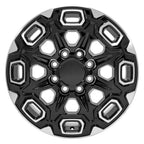 OE Wheels CV64B 20x8.5 8x180 47et Gloss Black Machined Wheel - View 2